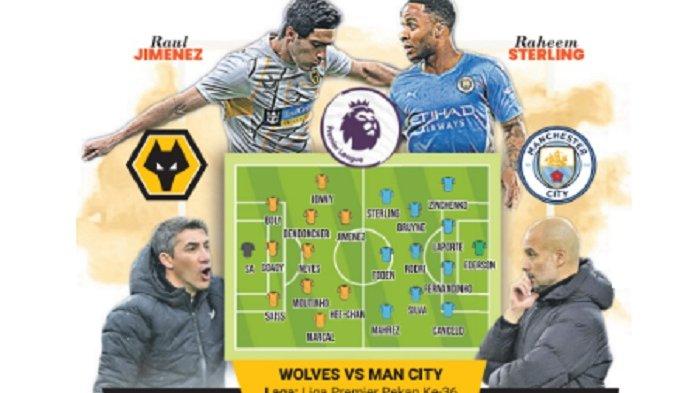 Wolves vs Man City, Tiga Laga Menuju Juara