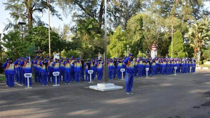123 Atlet Kota Langsa Berangkat ke Popda XVI di Meulaboh, Dilepas Wakil Wali Kota di Pendopo