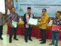 Bupati Bireuen Buka Sidang PPL Redistribusi 1000 Sertifikat Tanah