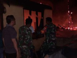 Delapan Rumah Terbakar di Lawe Mantik, Aceh Tenggara