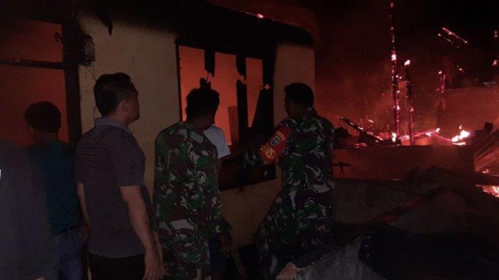 Delapan Rumah Terbakar di Lawe Mantik, Aceh Tenggara
