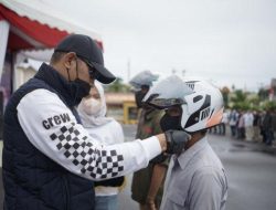 HUT Bhayangkara, Polres Lhokseumawe Gelar Kontes Vespa