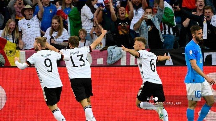 Hasil UEFA Nations League: Jerman Permalukan Italia, Der Panzer Gilas Azzurri 5-2