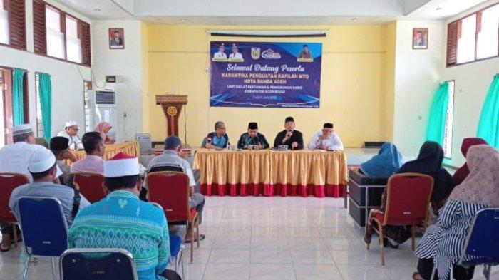 Jelang MTQ Provinsi Ke-35, Kafilah Banda Aceh Ikut Pemusatan Latihan di Saree, Targetkan Juara Umum