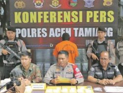 Polres Tamiang Amankan 1,5 Kg Sabu, Satu Diamankan Dua Buronan