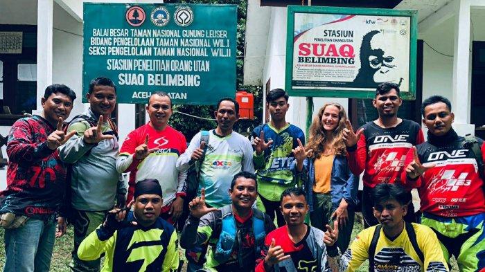 Taklukkan Jalur ekstrim, Komunitas ASTA Capai Tapak Aulia Hingga Pusat Penelitian Orangutan Sumatera