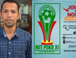 Turnamen Sepakbola HUT PSKB Segera Bergulir, Perebutkan Hadiah Rp 34 Juta