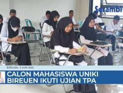 VIDEO Calon Mahasiswa UNIKI Bireuen Ikuti Ujian TPA