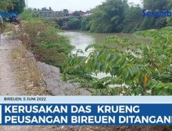 VIDEO Kerusakan DAS Krueng Peusangan Kawasan Kutablang Bireuen Ditangani