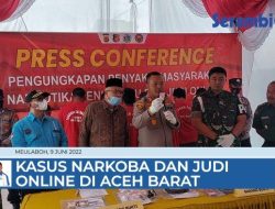 VIDEO Polres Ungkap Kasus Narkoba dan Judi Online di Aceh Barat