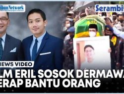 VIDEO – Sosok Dermawan Almarhum Eril Kerap Bantu Orang Pinggiran pada Malam Hari