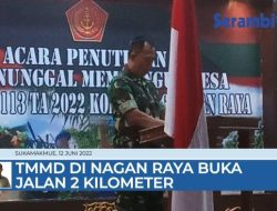 VIDEO TMMD di Nagan Raya Buka Jalan 2 Kilometer