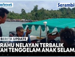 VIDEO UPDATE Perahu Nelayan Terbalik Dihantam Ombak, Ayah Tenggelam Anak Selamat di Singkil