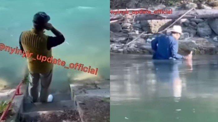 Viral Momen Haru Ridwan Kamil Lantunkan Azan di Tepi Sungai Aare, Sempat Turun ke Air Cari Sang Anak